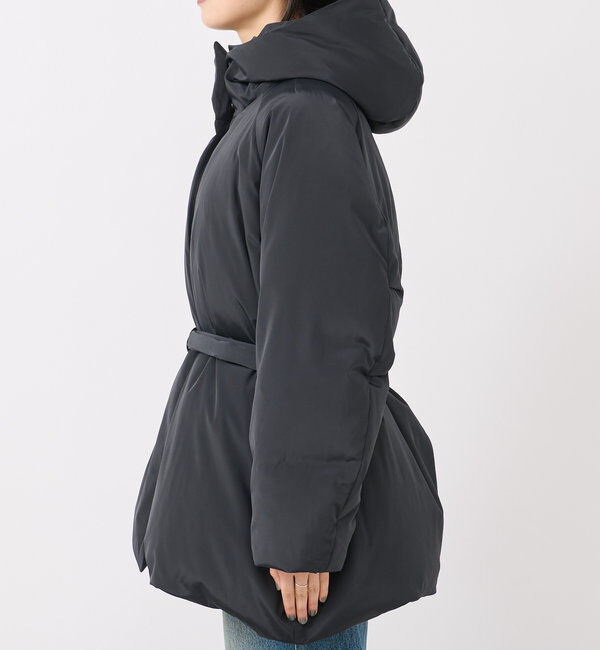  「【高機能素材】ベルテッドフードダウン」|ダウン|