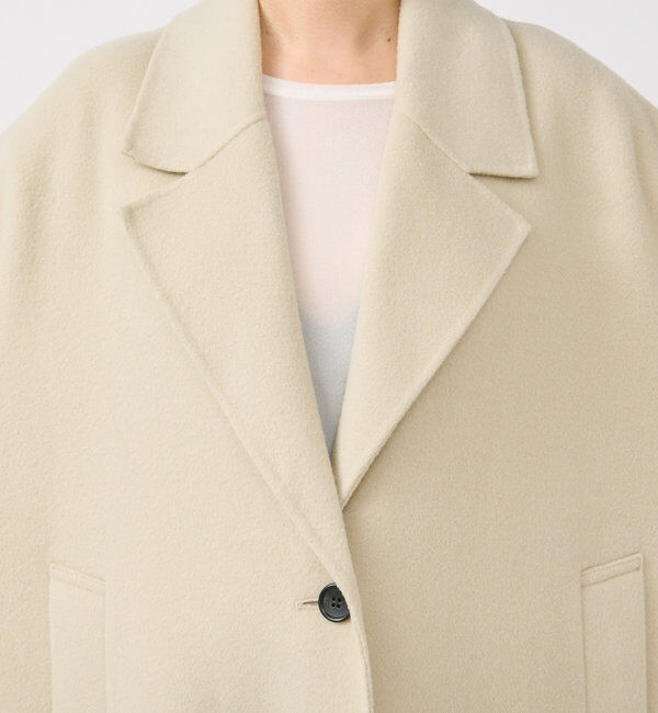  「【軽やかに着れる】リバーロングテーラーコート」|その他|