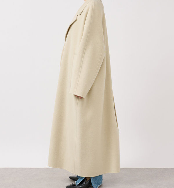  「【軽やかに着れる】リバーロングテーラーコート」|その他|