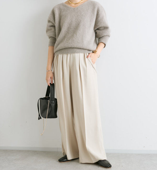  「【大人の着こなしに】ナローサスペンダーパンツ」|チノ|