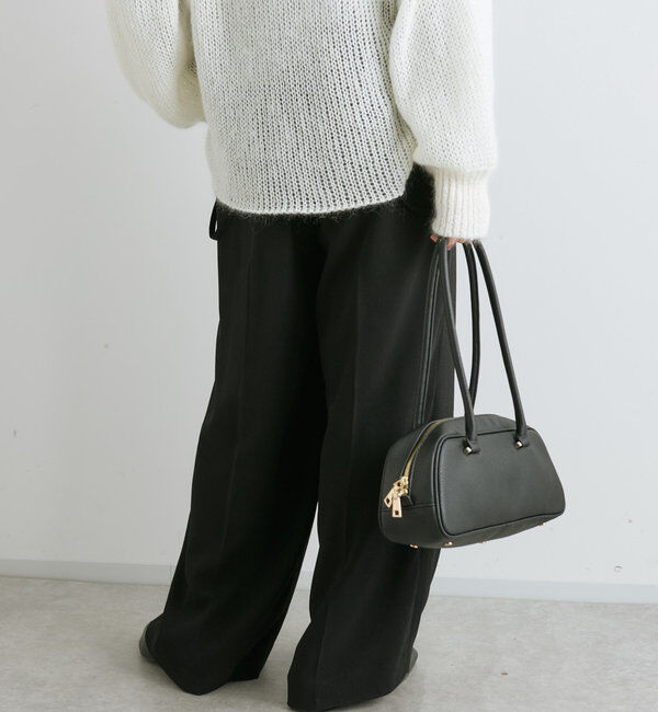  「【大人の着こなしに】ナローサスペンダーパンツ」|チノ|