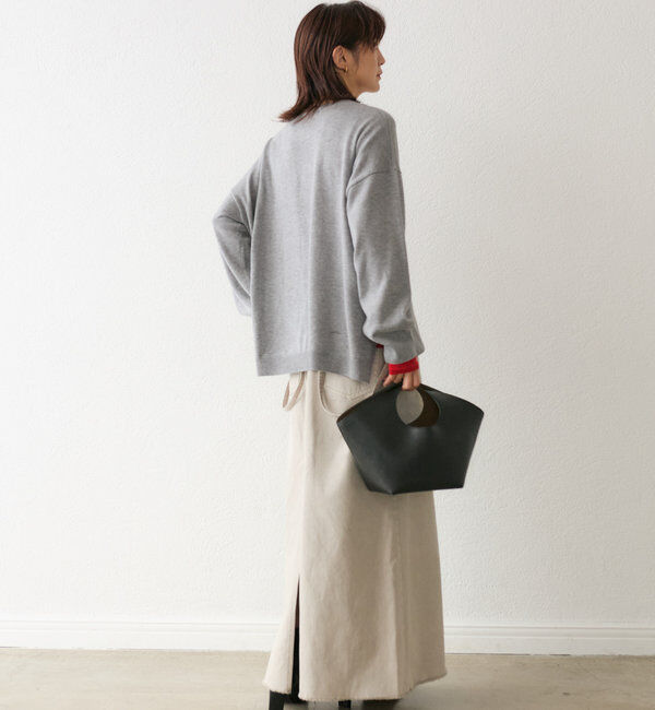  「【Yoshiiiiiiコラボカラー登場！】フットボールロゴニット」|ニット・セーター|