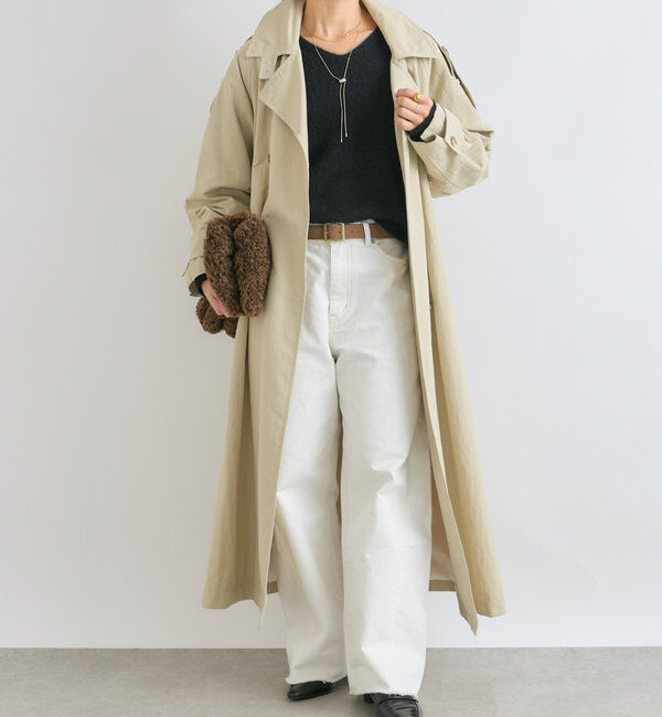  「【MONN.:.(モン)】neat wide DENIM」|デニム|