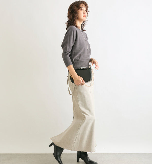  「【前後2WAY】ミニブークレードルマン2WAYニット」|ニット・セーター|