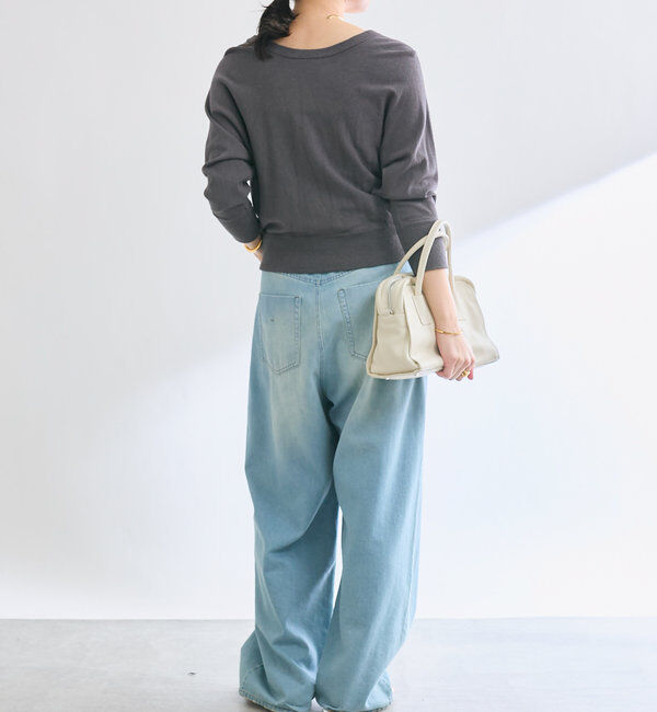  「【前後2WAY】ミニブークレードルマン2WAYニット」|ニット・セーター|