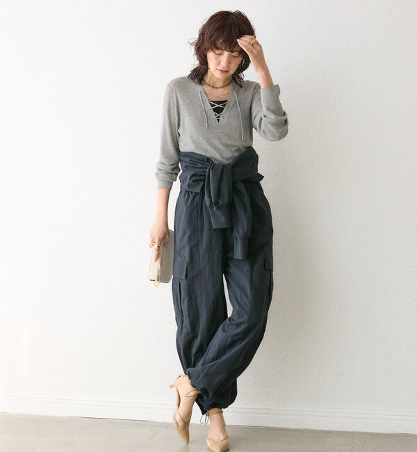  「【首元に存在感をプラス】ボールショートネックレス」|リング|