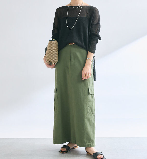  「メランジルーズニット」|ニット・セーター|