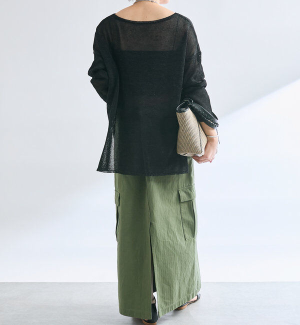  「メランジルーズニット」|ニット・セーター|