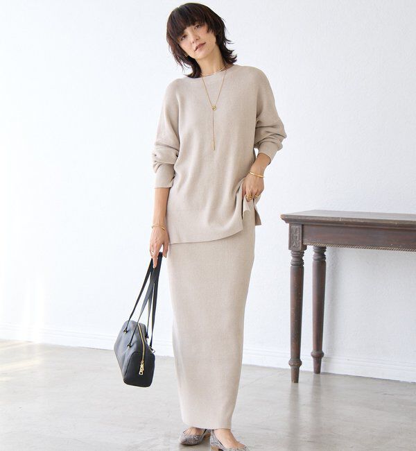  「予約【上品な輝き】ラメモール2WAYカーデ」|ニット・セーター|