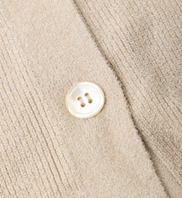  「予約【上品な輝き】ラメモール2WAYカーデ」|ニット・セーター|