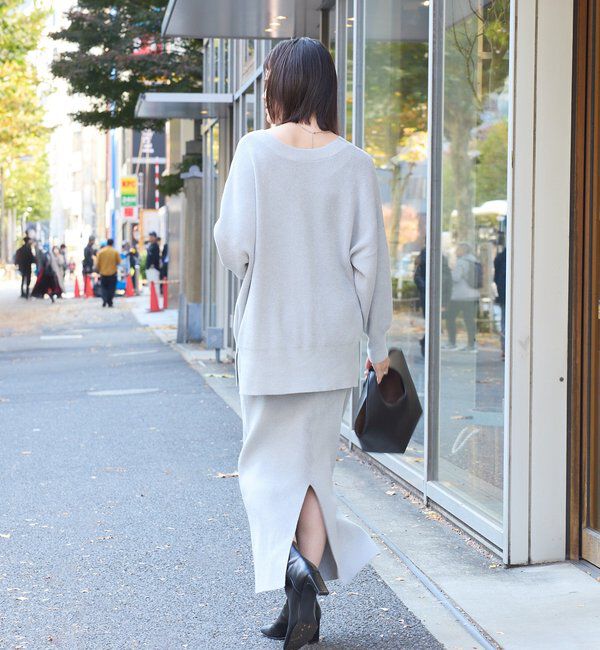  「予約【上品な輝き】ラメモール2WAYカーデ」|ニット・セーター|