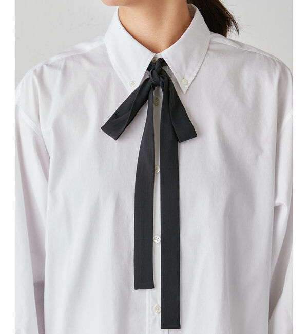  「タイ付きブロードシャツ」|シャツ・ブラウス|