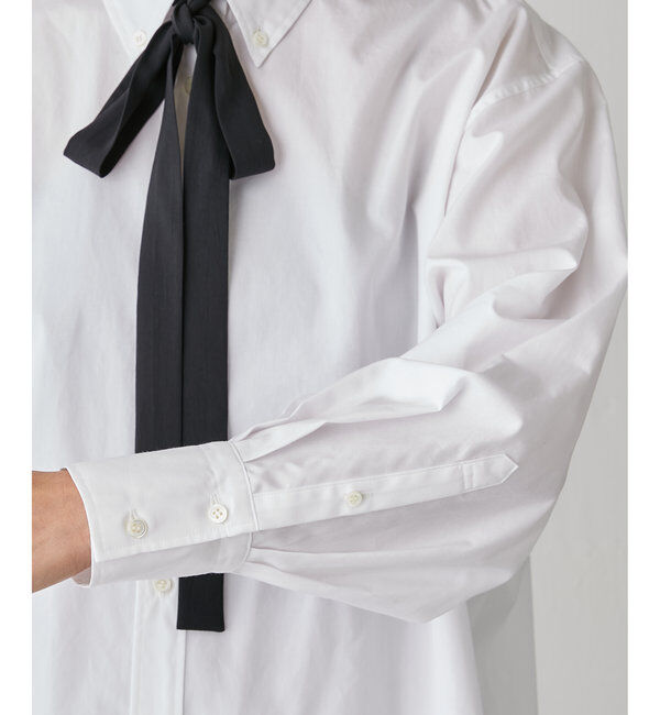  「タイ付きブロードシャツ」|シャツ・ブラウス|
