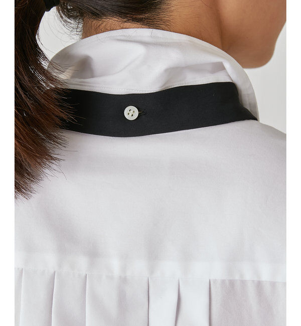  「タイ付きブロードシャツ」|シャツ・ブラウス|