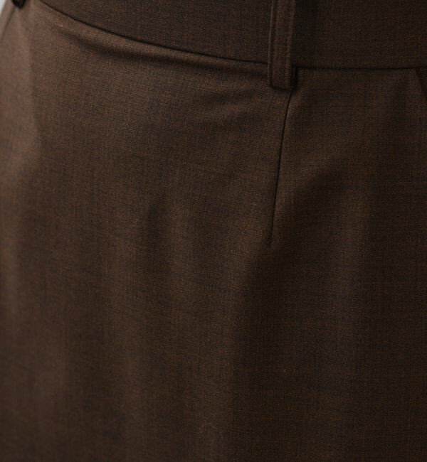  「【セットアップ対応】梳毛タイトスカート」|スカート|