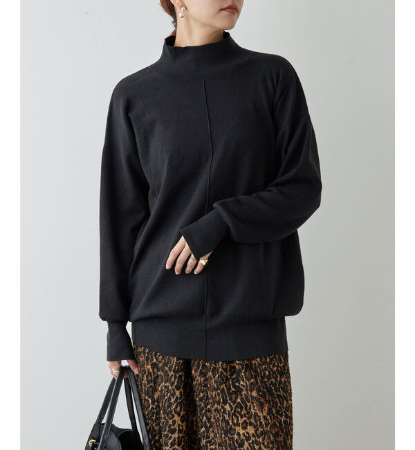  「総針ボトルニット」|ニット・セーター|ブラック