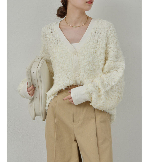  「棒針ニットカーディガン」|ニット・セーター|