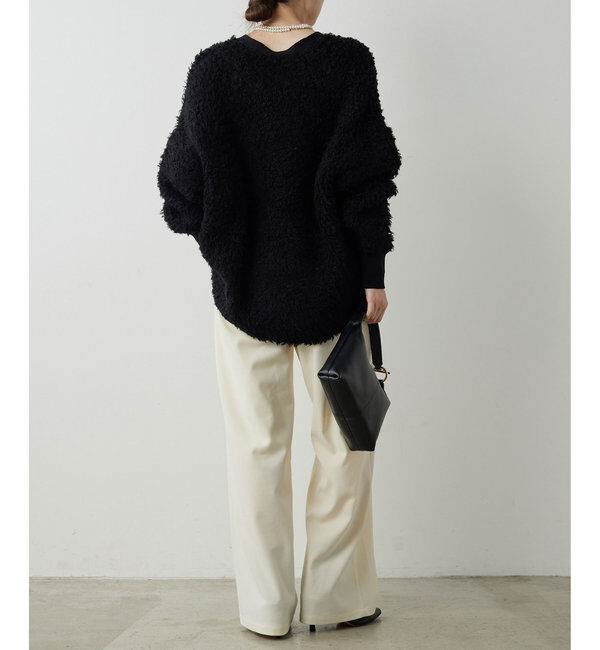  「棒針ニットカーディガン」|ニット・セーター|