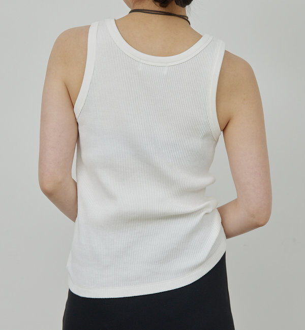  「リブタンクトップ」|Tシャツ・カットソー|