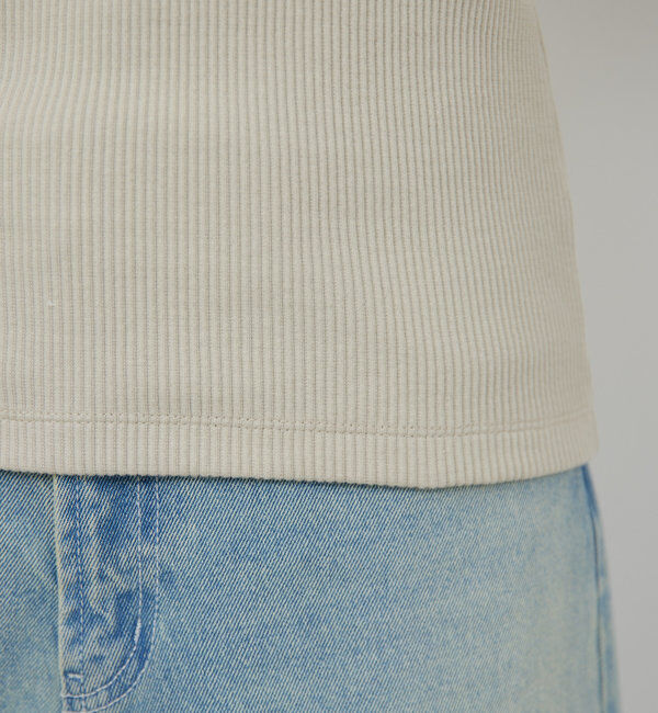  「リブタンクトップ」|Tシャツ・カットソー|