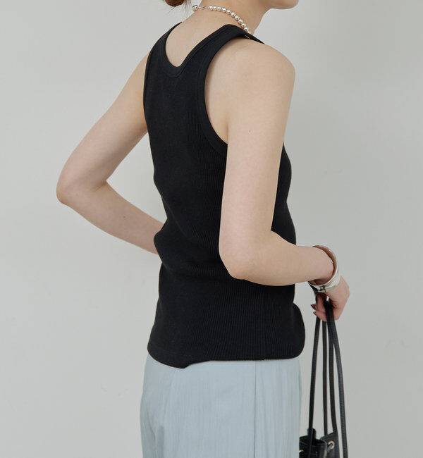  「リブタンクトップ」|Tシャツ・カットソー|