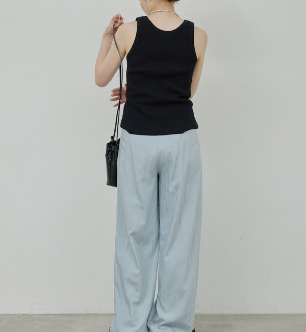  「リブタンクトップ」|Tシャツ・カットソー|