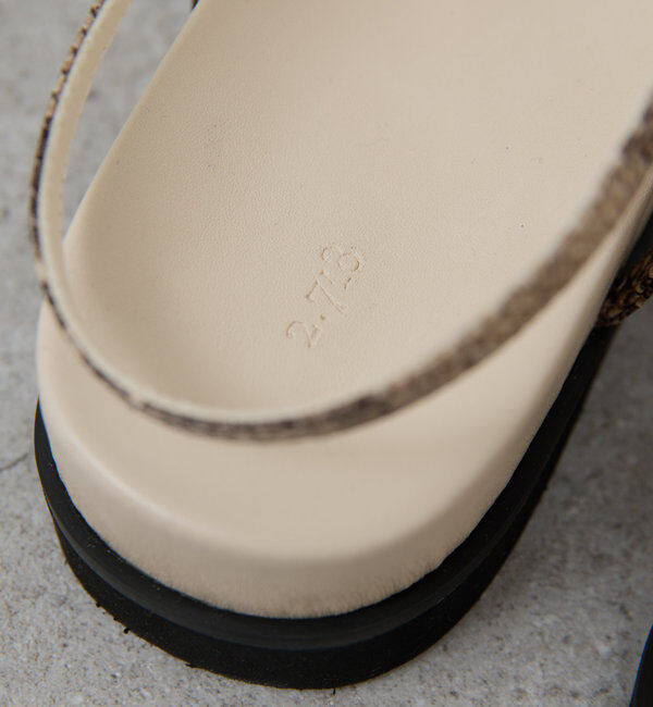  「【2.718】パイソンコードサンダル」|サンダル|