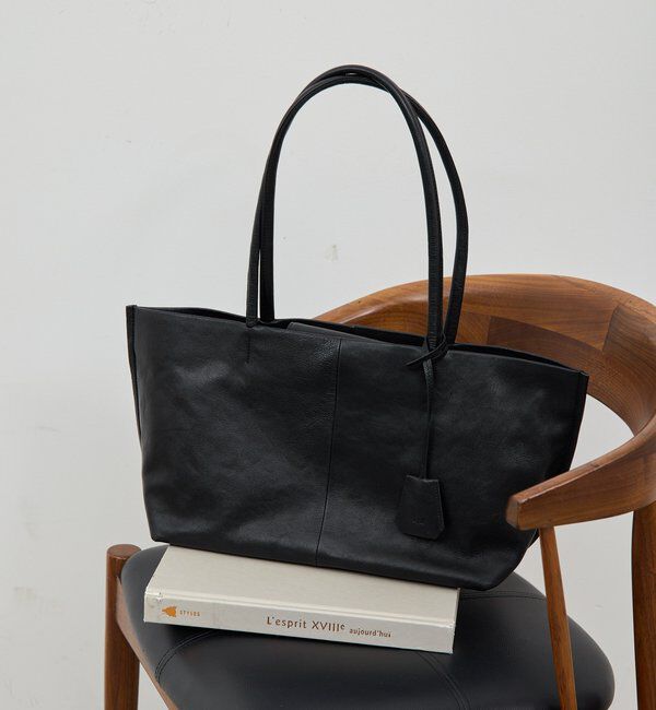  「【実用性抜群！】【2.718】ボートトート」|トートバッグ|ブラック