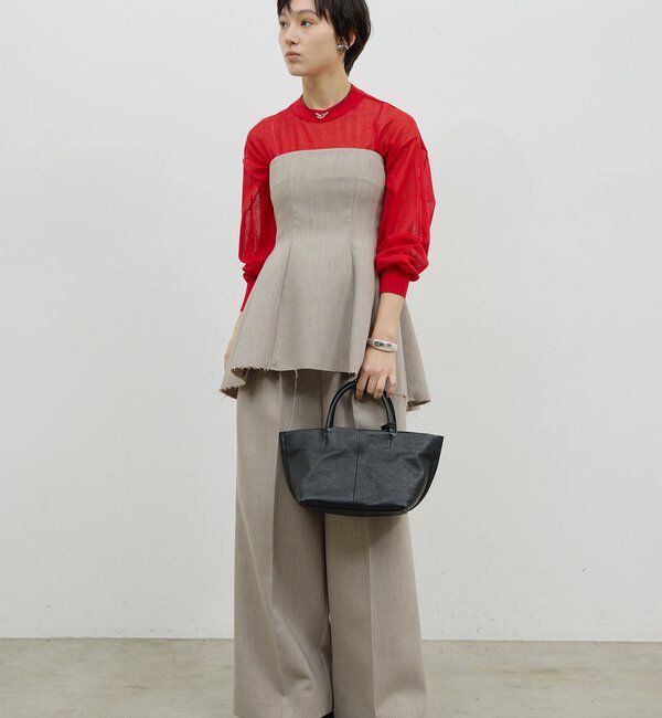  「【人気バックにミニver.登場】【2.718】ボートトートMINI」|トートバッグ|