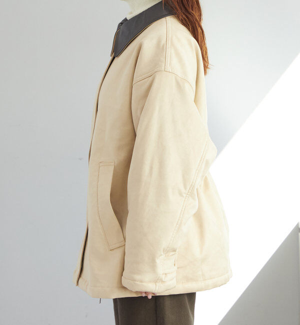  「フェイクスエードミドルコート」|その他|