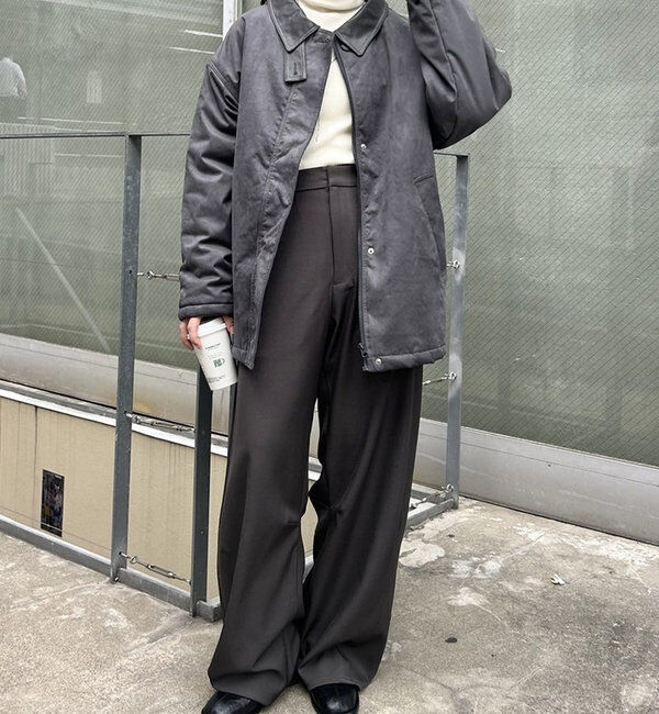  「フェイクスエードミドルコート」|その他|