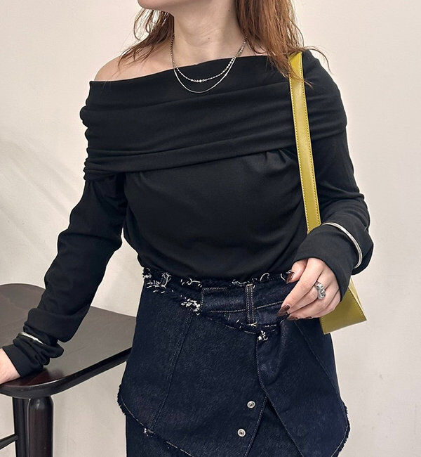  「マルチネックカットソー」|Tシャツ・カットソー|