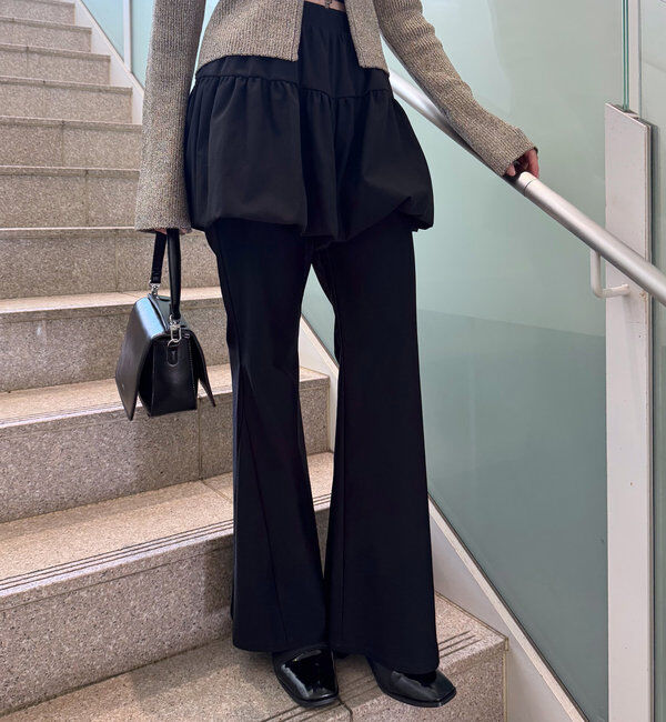  「[mline]バルーンミニスカパン」|スカート|