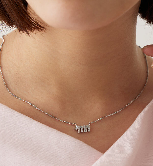  「［eau］m necklace」|ネックレス|