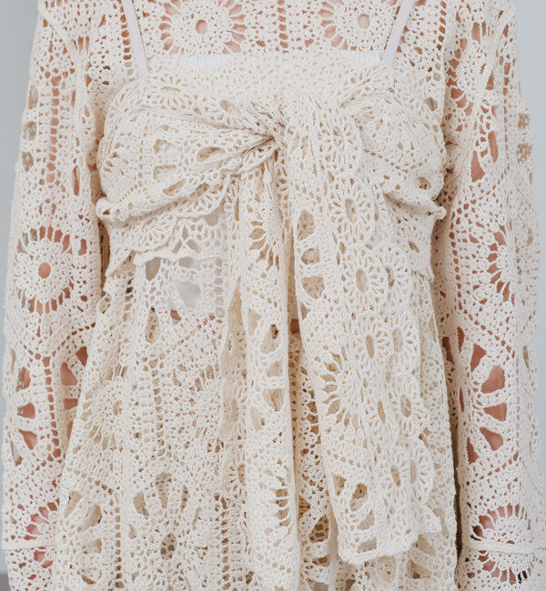  「クロシェトップス＆ ビスチェSET」|シャツ・ブラウス|