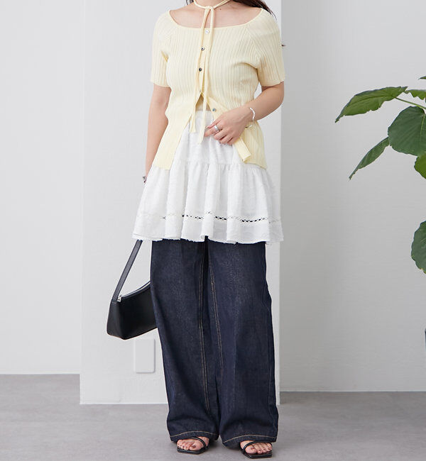  「チョーカーリブニット」|ニット・セーター|