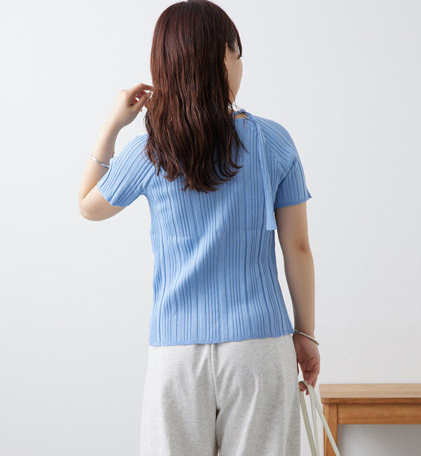  「チョーカーリブニット」|ニット・セーター|