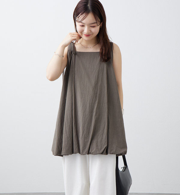  「【夏の着映えアイテム/2サイズ展開】バルーンミニジャンスカ」|ワンピース|