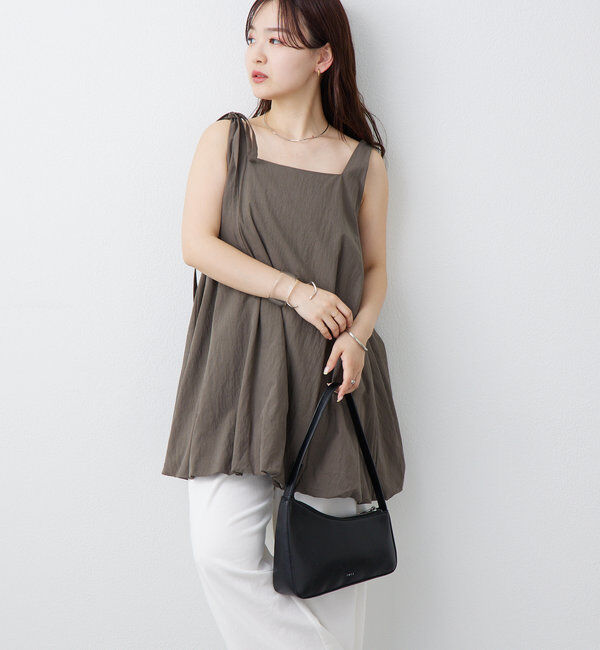  「【夏の着映えアイテム/2サイズ展開】バルーンミニジャンスカ」|ワンピース|