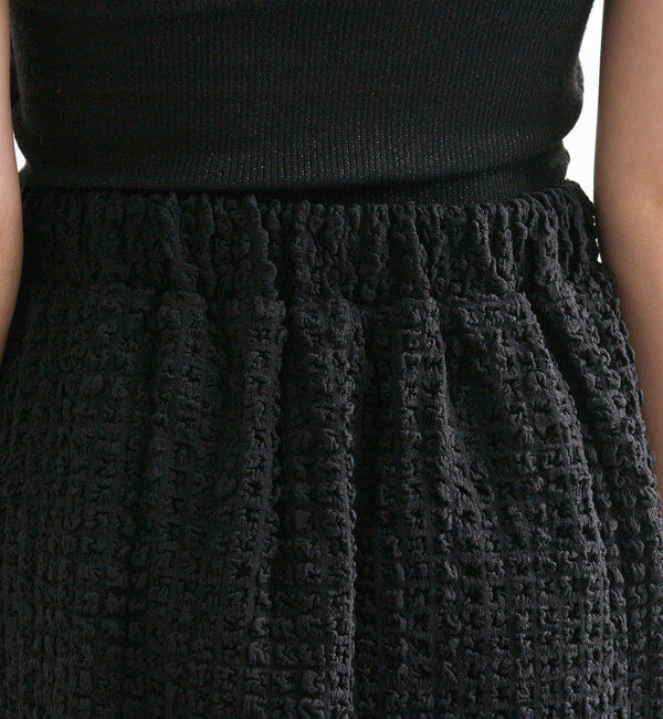  「シャーリングミニスカート」|スカート|