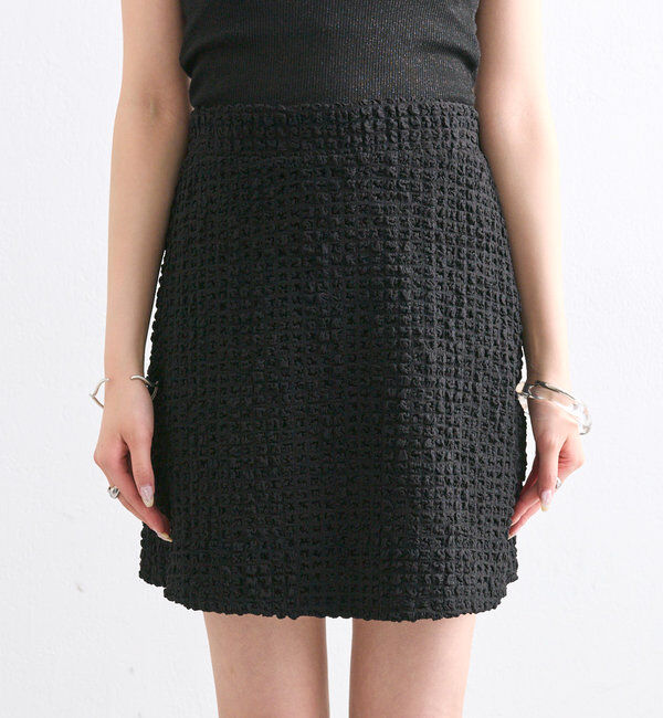  「シャーリングミニスカート」|スカート|