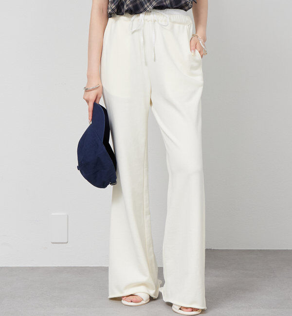  「スウェットフレアパンツ」|チノ|