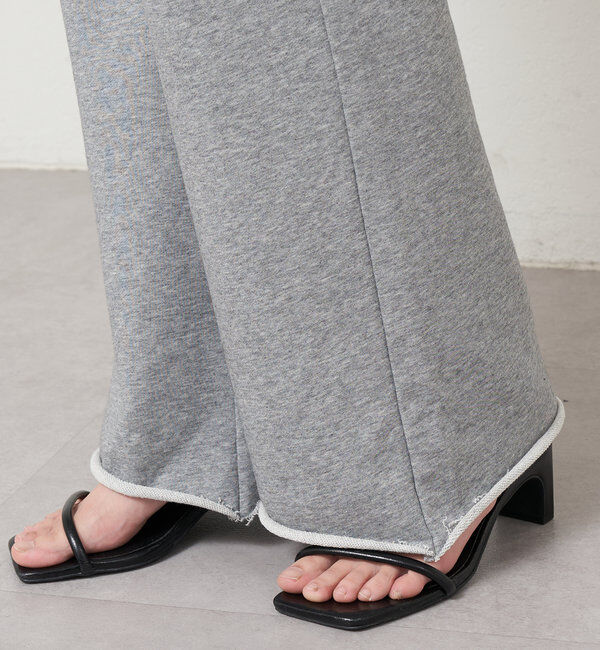  「スウェットフレアパンツ」|チノ|