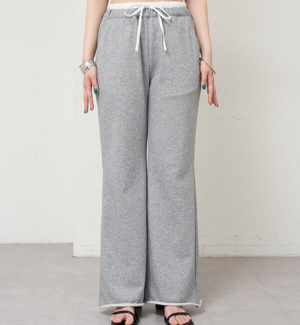  「スウェットフレアパンツ」|チノ|