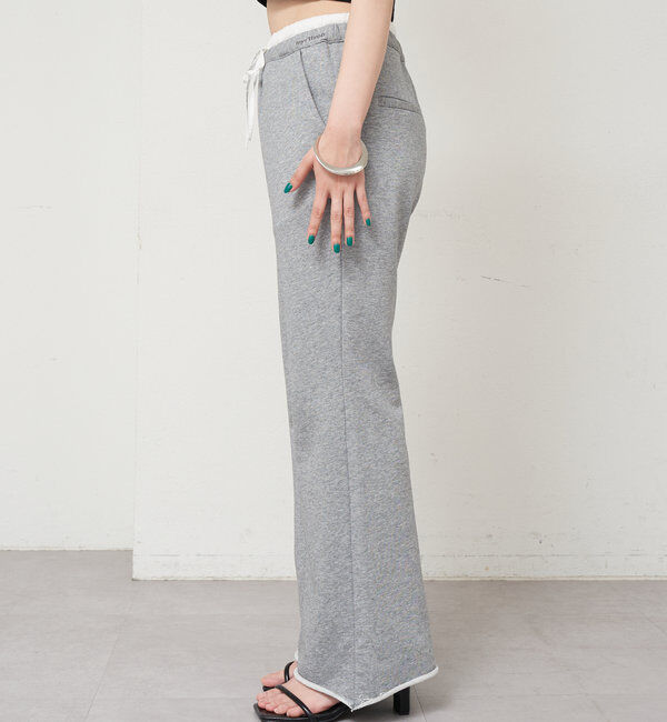  「スウェットフレアパンツ」|チノ|