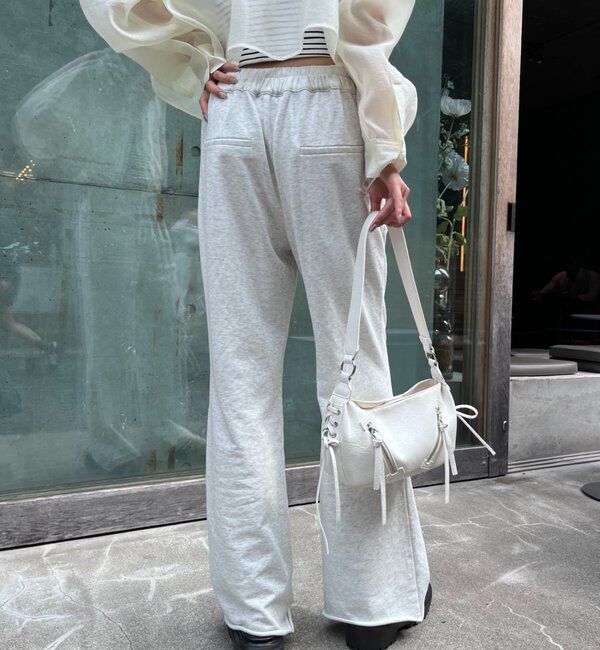  「スウェットフレアパンツ」|チノ|