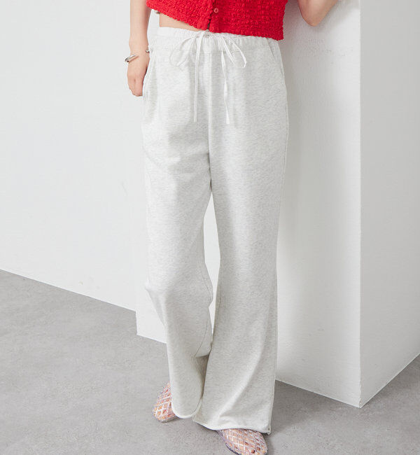  「スウェットフレアパンツ」|チノ|