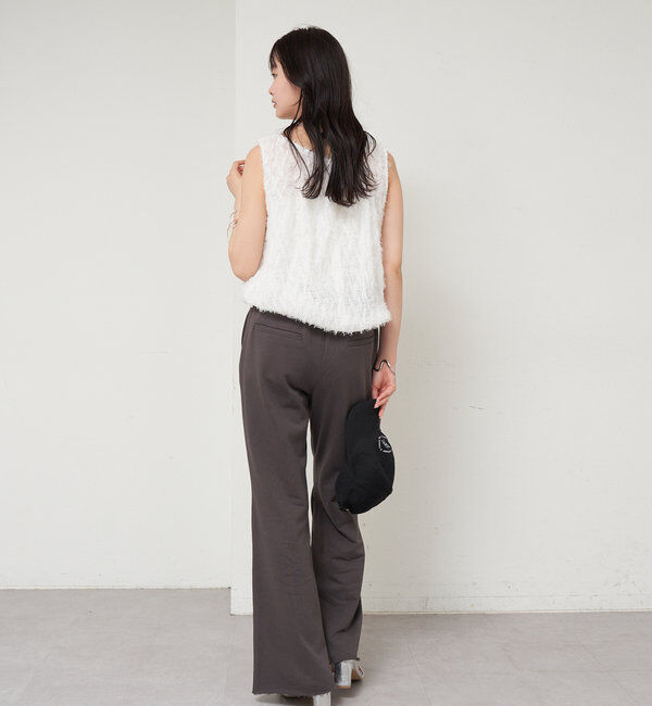 「スウェットフレアパンツ」|チノ|