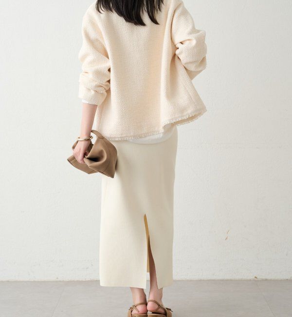  「スムースニットタイトスカート」|スカート|