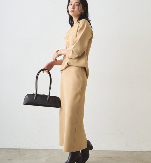  「スムースニットタイトスカート」|スカート|